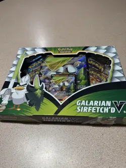 Pokemon TCG Galarian Sirfetch’d V Box - Factory Sealed - Image 1