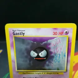 Gastly 50/102 1999-2000 4th Print Near Mint UK Common Base Set Pokemon - Image 3