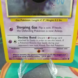 Gastly 50/102 1999-2000 4th Print Near Mint UK Common Base Set Pokemon - Image 4