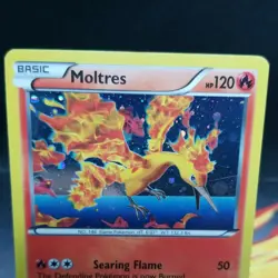 Moltres 14/99 Very Lightly Played Cosmos Holo Rare Next Destinies 2012 Pokemon - Image 2