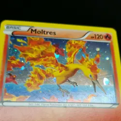 Moltres 14/99 Very Lightly Played Cosmos Holo Rare Next Destinies 2012 Pokemon - Image 4