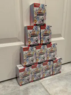 Lot of 10 Pokemon TCG Prismatic Evolutions Booster Bundle Boxes SEALED NEW 🔥 - Image 2