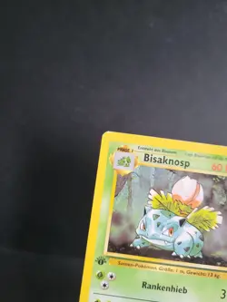 Pokemon Karten Sammlung - Starter Bisaknosp 30/102 1. Edition Base - Excellent - Image 2