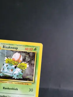 Pokemon Karten Sammlung - Starter Bisaknosp 30/102 1. Edition Base - Excellent - Image 3