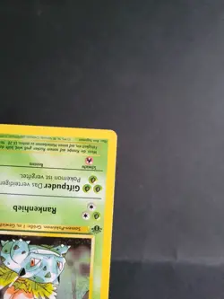 Pokemon Karten Sammlung - Starter Bisaknosp 30/102 1. Edition Base - Excellent - Image 5