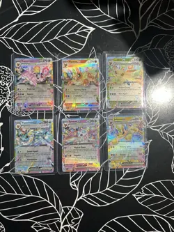 Pokemon TCG Eevee Eeveelutions EX LOT X6 Prismatic Evolutions NM - Image 1