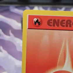 Fire Energy 1st Edition Shadowless Moderately Played Pokemon TCG Base Set 98/102 - Image 2