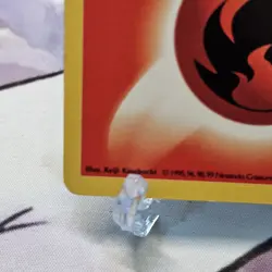 Fire Energy 1st Edition Shadowless Moderately Played Pokemon TCG Base Set 98/102 - Image 4