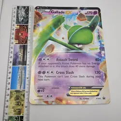 Gallade EX XY45 Pokemon Black Star Promo Jumbo Lightly Played LP - Image 1