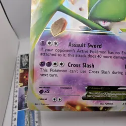 Gallade EX XY45 Pokemon Black Star Promo Jumbo Lightly Played LP - Image 3