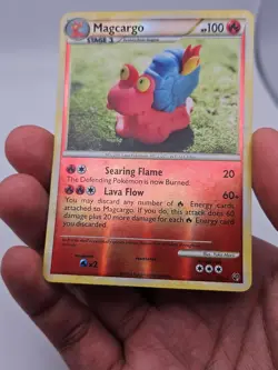 Magcargo 6/90 LP Lightly Played Undaunted UD Reverse Holo Rare 2010 Pokemon TCG - Image 4