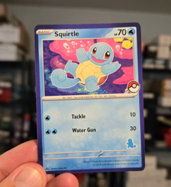 Pokemon TCG Squirtle My First Battle Deck Pokeball Blue Border Promo NM/M - Image 1