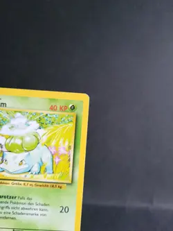 Pokemon Karten Sammlung - Starter Bisasam 44/102 1. Edition Base - Excellent - Image 3