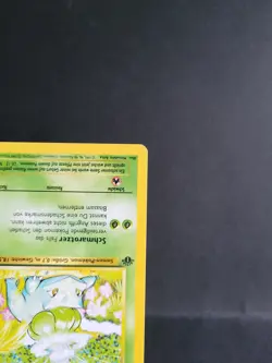 Pokemon Karten Sammlung - Starter Bisasam 44/102 1. Edition Base - Excellent - Image 5