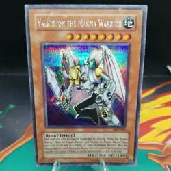 Valkyrion the Magna Warrior SDD-001 Lightly Played Prismatic Secret Rare Holo - Image 1