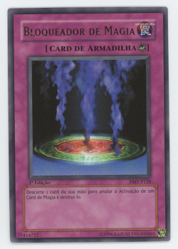 PORTUGUESE NM Bloqueador De Magia PMT-P128 1st Edition Magic Jammer MRD-128 - Image 1