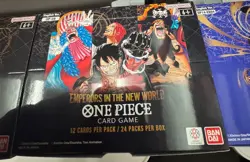 One Piece OP06 + OP09 + OP14 BRAND NEW Booster Boxes all UNSEALED BY BANDAI - Image 4