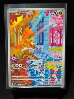 2024 Pokemon TCG SV Temporal Forces 165/162 Deerling IR Illustration Rare - Image 1