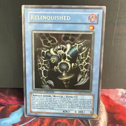 Lightly Played, English Yu Gi Oh Relinquished - MC1-EN003 -Limited Edition - Image 1