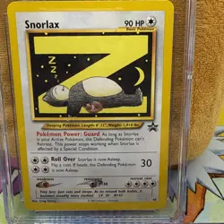 Pokemon 2002 Snorlax #49 Pokemon League Promo Black Star Promo GEM MINT CGC 10 - Image 3