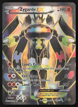 [NM] Pokemon TCG Zygarde EX Full Art Alternate Card 54a/124 XY Fates Collide - Image 1