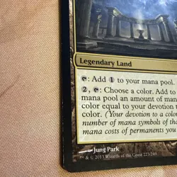 Nykthos, Shrine to Nyx - Legendary land Theros - Magic the Gathering Card MTG - Image 2