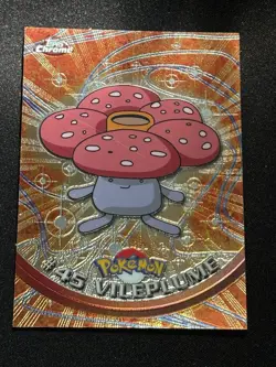 Vileplume - #45 - 2000 Topps Chrome - Pokemon TCG Card NM Holo - Image 3