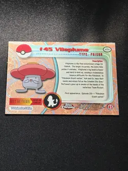 Vileplume - #45 - 2000 Topps Chrome - Pokemon TCG Card NM Holo - Image 4