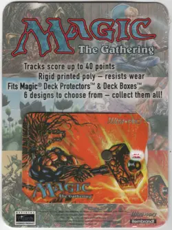Magic the Gathering Hammer of Bogardan Life Counter Card Ultra Pro 1998 SEALED - Image 1