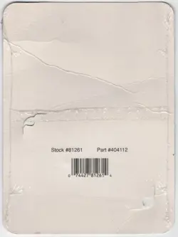 Magic the Gathering Hammer of Bogardan Life Counter Card Ultra Pro 1998 SEALED - Image 2