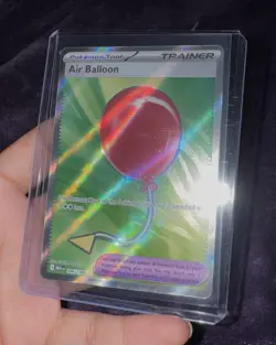Pokemon TCG Card Full Art Air Balloon #166 - Image 1
