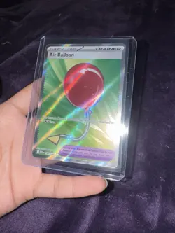 Pokemon TCG Card Full Art Air Balloon #166 - Image 2
