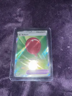 Pokemon TCG Card Full Art Air Balloon #166 - Image 3