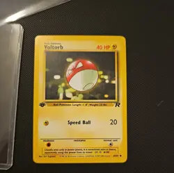 Voltorb 69/82 - 1st Edition Team Rocket Vintage Pokemon Card - NM 2 - Image 2