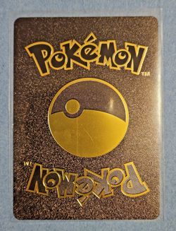 CHARIZARD 4/102 Base Set Black Foil Rare FAN ART Display Card NM POKEMON - Image 2