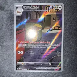 Gumshoos Illustration Rare 153/132 Mega Evolution Pokemon TCG Near Mint Card NM - Image 2