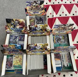 HUGE Digimon TCG Card Game Bulk Lot Bandai Common Uncommon Collection - Image 1