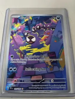Pokemon Gastly 177/162 Temporal Forces Illustration Rare Holo - Image 1