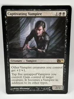 MTG 2010 Magic 2011 (M11) - #87 Captivating Vampire - Image 1