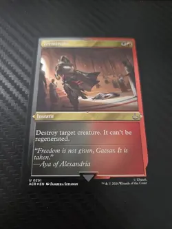 Terminate - Foil Etched - Universes Beyond: Assassin's Creed ACR - NM - MTG - Image 1