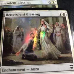 BENEVOLENT BLESSING Foil X4 Commander Legends Magic MTG NM Ships Free!! - Image 2
