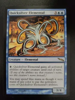 🔮Quicksilver Elemental - Mirrodin - Magic The Gathering - MTG - Image 1