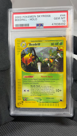 Beedrill H4/H32 Pokemon Card PSA 10 Holo Rare Skyridge E Reader TCG CCG - Image 2