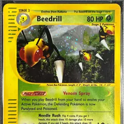 Beedrill H4/H32 Pokemon Card PSA 10 Holo Rare Skyridge E Reader TCG CCG - Image 5