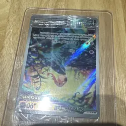 Pokemon SEALED Scream Tail SVP 065 Paradox Rift ETB Full Art Promo Holofoil!! - Image 2