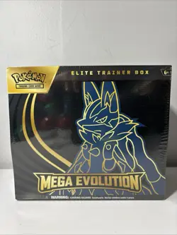 Pokemon Mega Evolution ETB (Mega Lucario) Brand New Still Sealed - Image 1