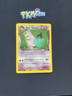 Pokemon TCG Dark Slowbro Team Rocket 12/82 Holo Rare LP. - Image 1