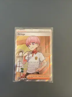 Ortega 141/131 Full Art Ultra Rare Holo 2025 Pokemon TCG Prismatic Evolutions - Image 1