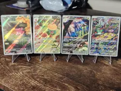 4x Card Rare Illustration Pokemon Lot - Image 2