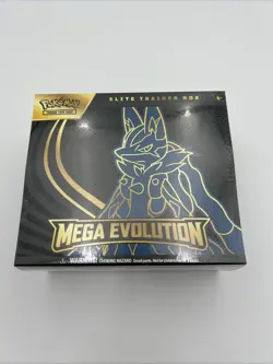 Pokemon Mega Evolution Lucario ETB Elite Trainer Box New & Sealed - Image 1